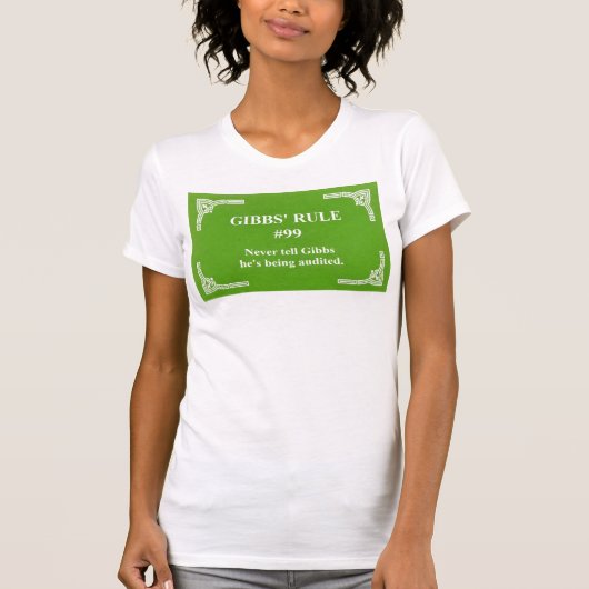 ギブスのルール99 Tシャツ (正面)