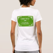 ギブスのルール99 Tシャツ (裏面)