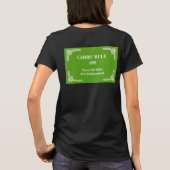 ギブスのルール99 Tシャツ (裏面)