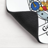 ギブソンの一族は記章を付けます マウスパッド (コーナー)