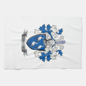 ギブソンの家紋の紋章付き外衣 キッチンタオル (横)