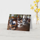 「ギブソンの理容店」誕生日カード カード (黄色い花)