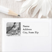 ギブソンガール読ズ ラベル (インサイチュ)