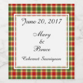 ギブソンスコティ結婚ッシュワインラベル ワインラベル (シングルラベル)