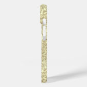 ギブソン女子ビクトリアンイラストレーションセピア金ゴールド Case-Mate iPhoneケース (裏面 / 左)