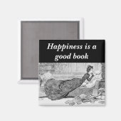 ギブソン読ガールの本 マグネット (正面/裏面)