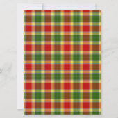 ギブソン スコットランド 結婚式 招待状 (裏面)