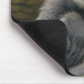 ギブボンシェルター – エモーショナルワイルドライフポートレート マウスパッド (コーナー)