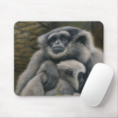 ギブボンシェルター – エモーショナルワイルドライフポートレート マウスパッド (マウス)