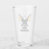 ギブリンズ | ストライプ かわいい コミック | あなたの名前を追加 タンブラーグラス (裏面)