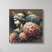 ギプサムクラシック像のシーン キャンバスプリント (正面)