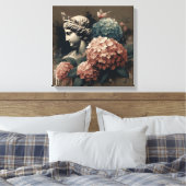 ギプサムクラシック像のシーン キャンバスプリント (インサイチュ (寝室))