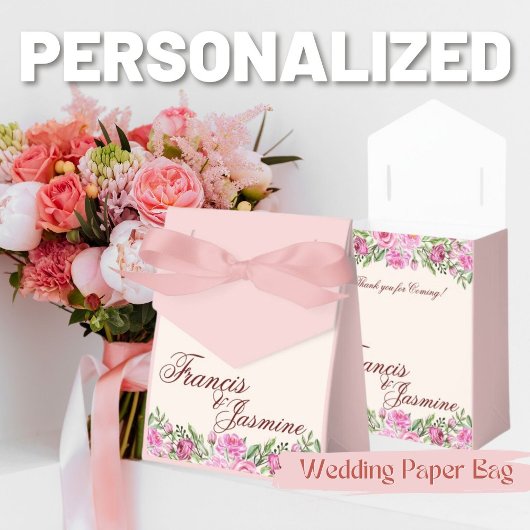 ギベアパーソナライズされたウェイ紙バッグ フェイバーボックス