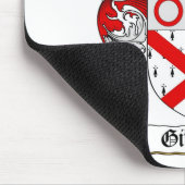 ギボンズの家紋-ギボンズの紋章付き外衣 マウスパッド (コーナー)