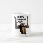 ギボン熱狂するレディ コーヒーマグカップ (中央)