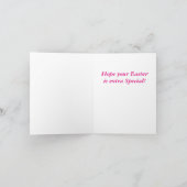 ギムナストのためのイースターノテカード シーズンカード (内部)