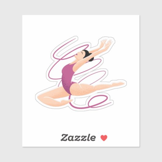 ギムナストイラストレーション シール (シート)