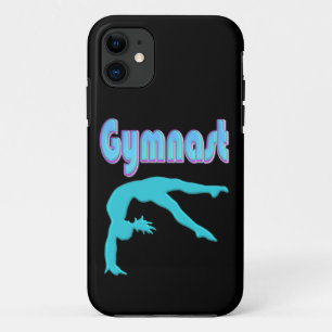 ギムナストバックハンドスプリングステップアウトティール(緑がかった色) iPhone 11 ケース