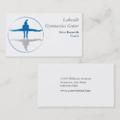 ギムナストブルーグレー 名刺 (正面/裏面)