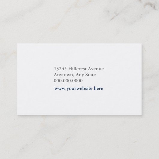 ギムナストブルーグレー 名刺 (裏面)