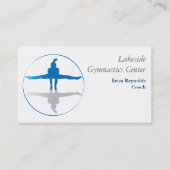 ギムナストブルーグレー 名刺 (正面)