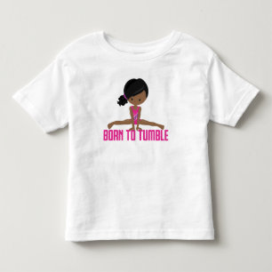 ギムナスト-アフリカ系アメリカ人 トドラーTシャツ