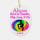 ギムナ生まれストオーナメントを倒す セラミックオーナメント (裏面)