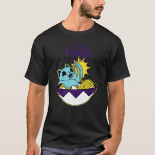 ギムフードではなくキス食べうどん Tシャツ