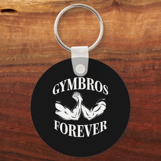 ギムブロスフォーエバージムトレーニングフィットネス キーホルダー (正面)