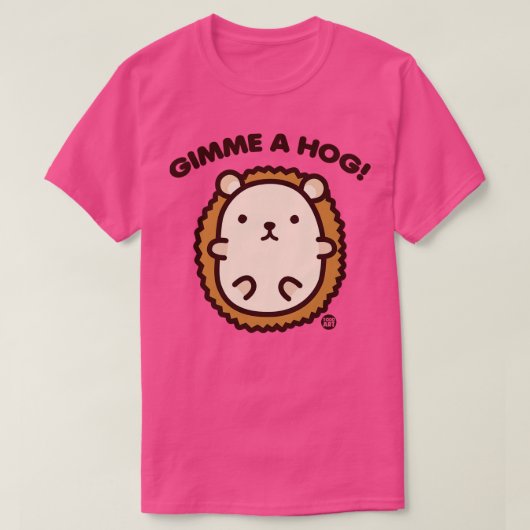 ギムホッグ Tシャツ (デザイン正面)