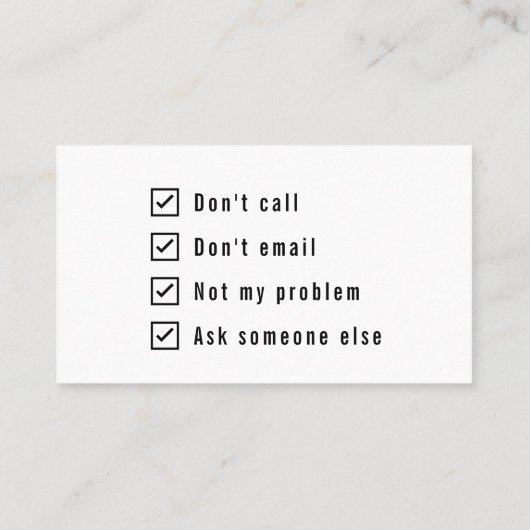 ギャグおもしろいユーモア引退退職した伝説 名刺 (裏面)