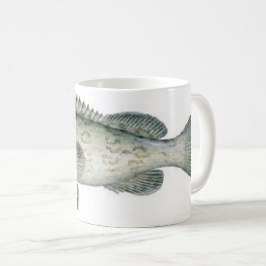 ギャグのハタのコーヒーのマグ コーヒーマグカップ (正面右)