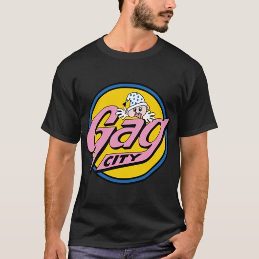 ギャグシティ ファミリー Tシャツ (正面)