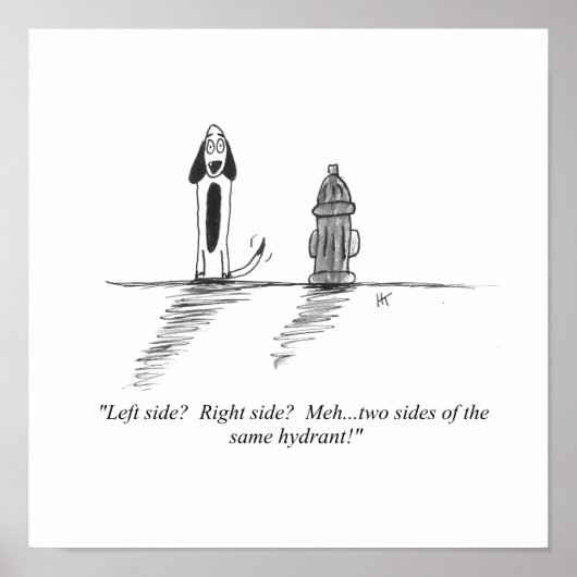 ギャグマンガプリント ポスター (正面)