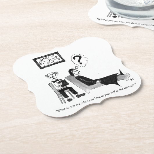 ギャグマンガ紙コースター ペーパーコースター (アングル)