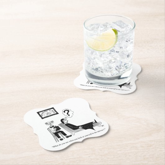 ギャグマンガ紙コースター ペーパーコースター (インサイチュ)