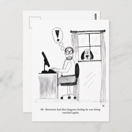 ギャグ漫画はがき ポストカード (正面/裏面)