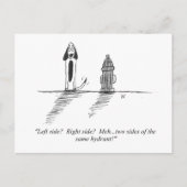 ギャグ漫画はがき ポストカード (正面)