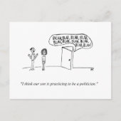 ギャグ漫画はがき ポストカード (正面)