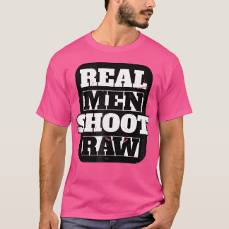 ギャグ ビンテージ 本物の男性がRAWを撮影 おもしろ 写真撮影 G Tシャツ