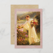 ギャザリングフラワーズガーデンパーティの招待状 招待状 (正面/裏面)