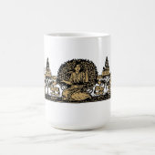 ギャザーイエローズブズビクトリアエラ引用文 コーヒーマグカップ (中央)