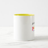 ギャザー色のマグ ツートーンマグカップ (中央)