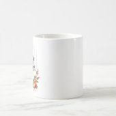 ギャザー・トゥギャザー - 田舎風な黒板と農家の家 コーヒーマグカップ (中央)