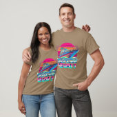 ギャット+ヨット+おもしろ+レトロ+友達 Tシャツ (ユニセックス)