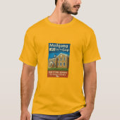 ギャップで麻雀 - オリジナルTシャツを作ろう Tシャツ (正面)