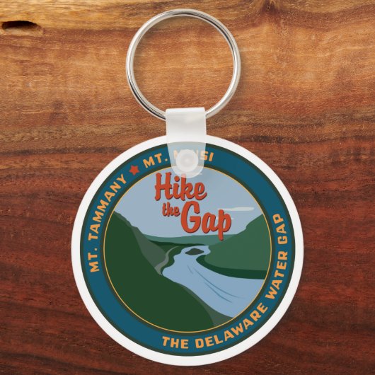 ギャップのハイキング – Keychain キーホルダー (正面)