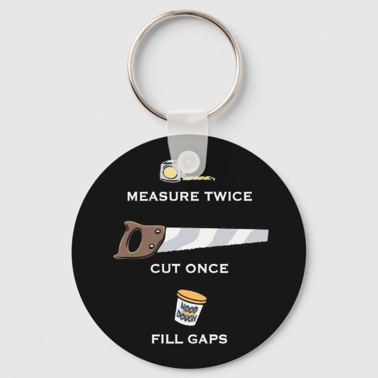 ギャップを埋める キーホルダー (正面)