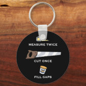 ギャップを埋める キーホルダー (正面)