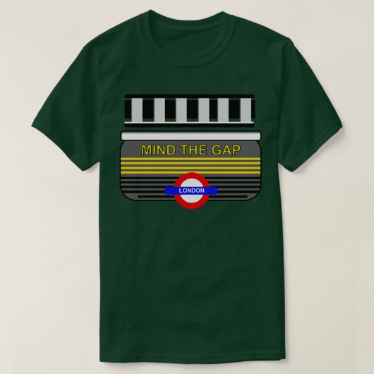 ギャップを気にする Tシャツ (デザイン正面)